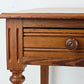 VINTAGE TISCH holz esstisch küche schreibtisch antik schublade weichholz