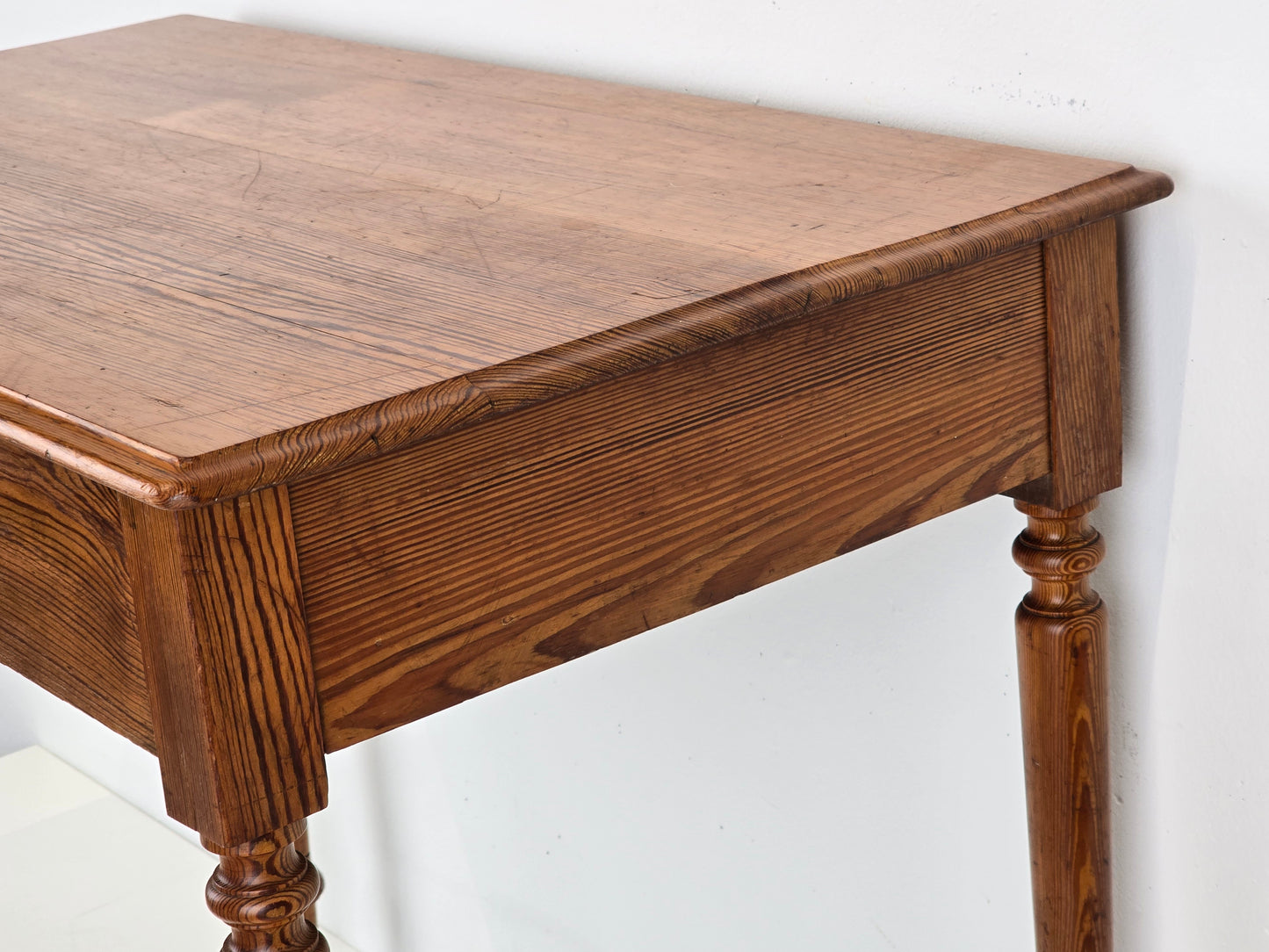 VINTAGE TISCH holz esstisch küche schreibtisch antik schublade weichholz