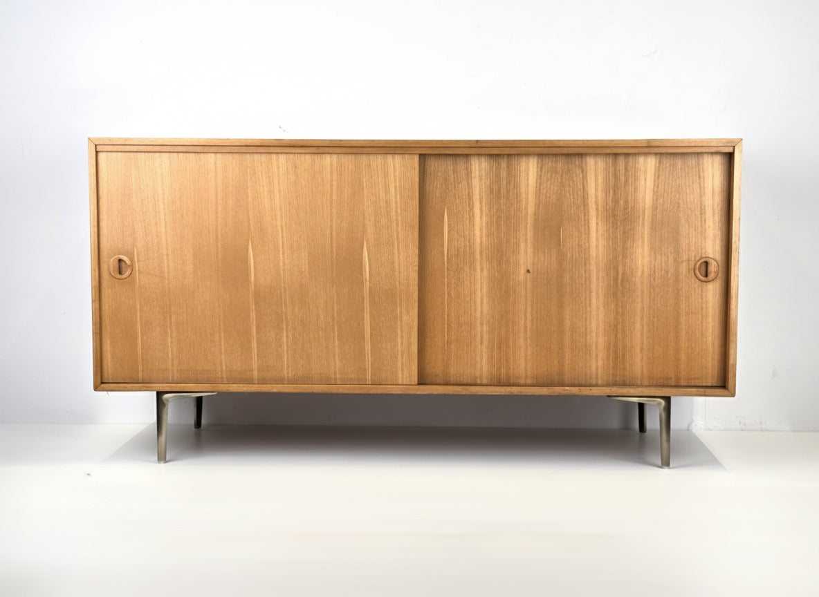 MUSTERRING SIDEBOARD vintage kommode tv board low holz rüster mid century vitrine