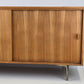 MUSTERRING SIDEBOARD vintage kommode tv board low holz rüster mid century vitrine