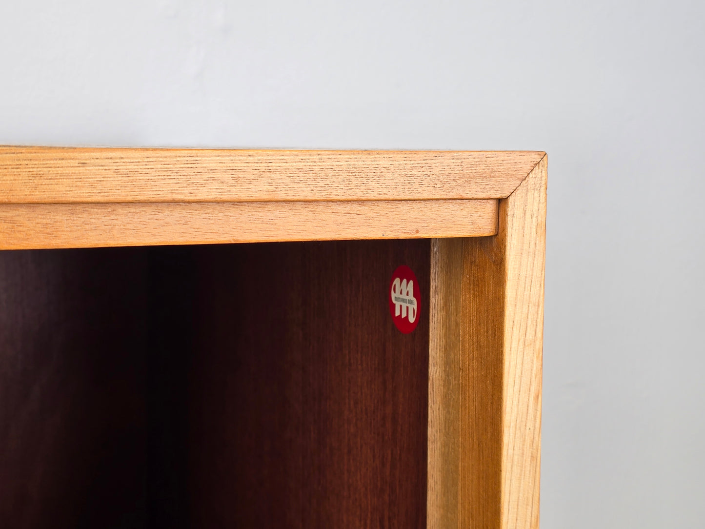 MUSTERRING SIDEBOARD vintage kommode tv board low holz rüster mid century vitrine