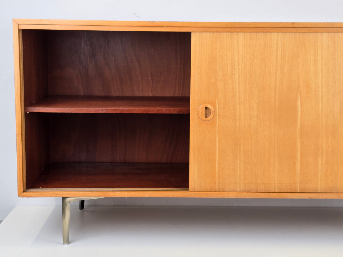 MUSTERRING SIDEBOARD vintage kommode tv board low holz rüster mid century vitrine