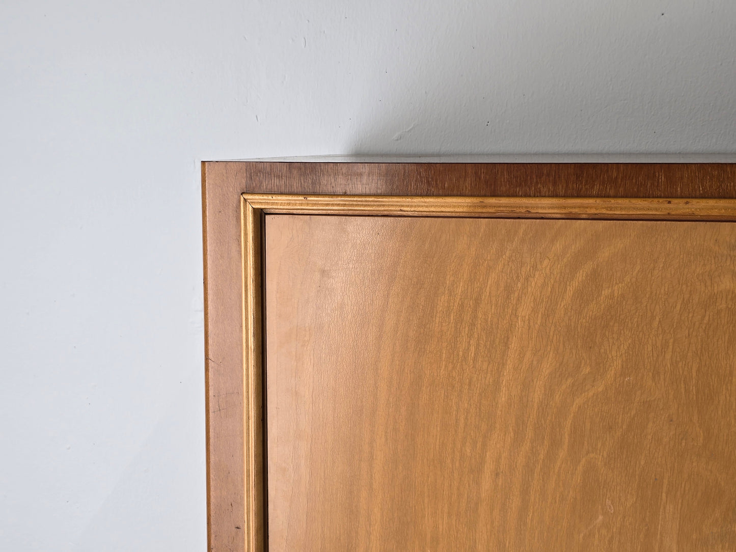 VINTAGE KLEIDERSCHRANK holz schrank Teak 1960er mid century