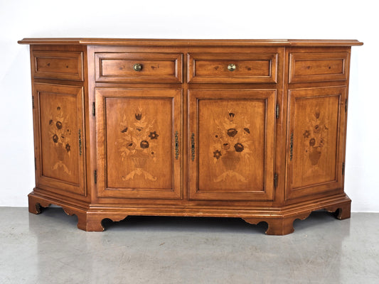 VINTAGE INTARSIEN SIDEBOARD kommode holz antik schubladen