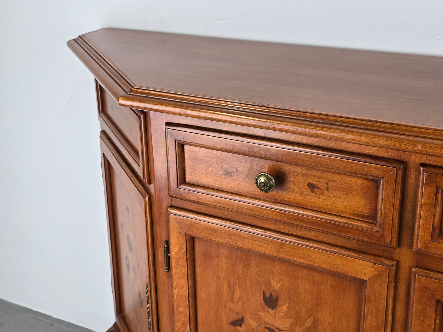 VINTAGE INTARSIEN SIDEBOARD kommode holz antik schubladen