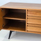 MID CENUTURY TEAK SIDEBOARD low tv board vintage dänish kommode