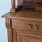 ANTIKES BÜFFET schrank buffet holz eiche vitrinenschrank küchen geschier