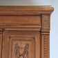 ANTIKES BÜFFET schrank buffet holz eiche vitrinenschrank küchen geschier