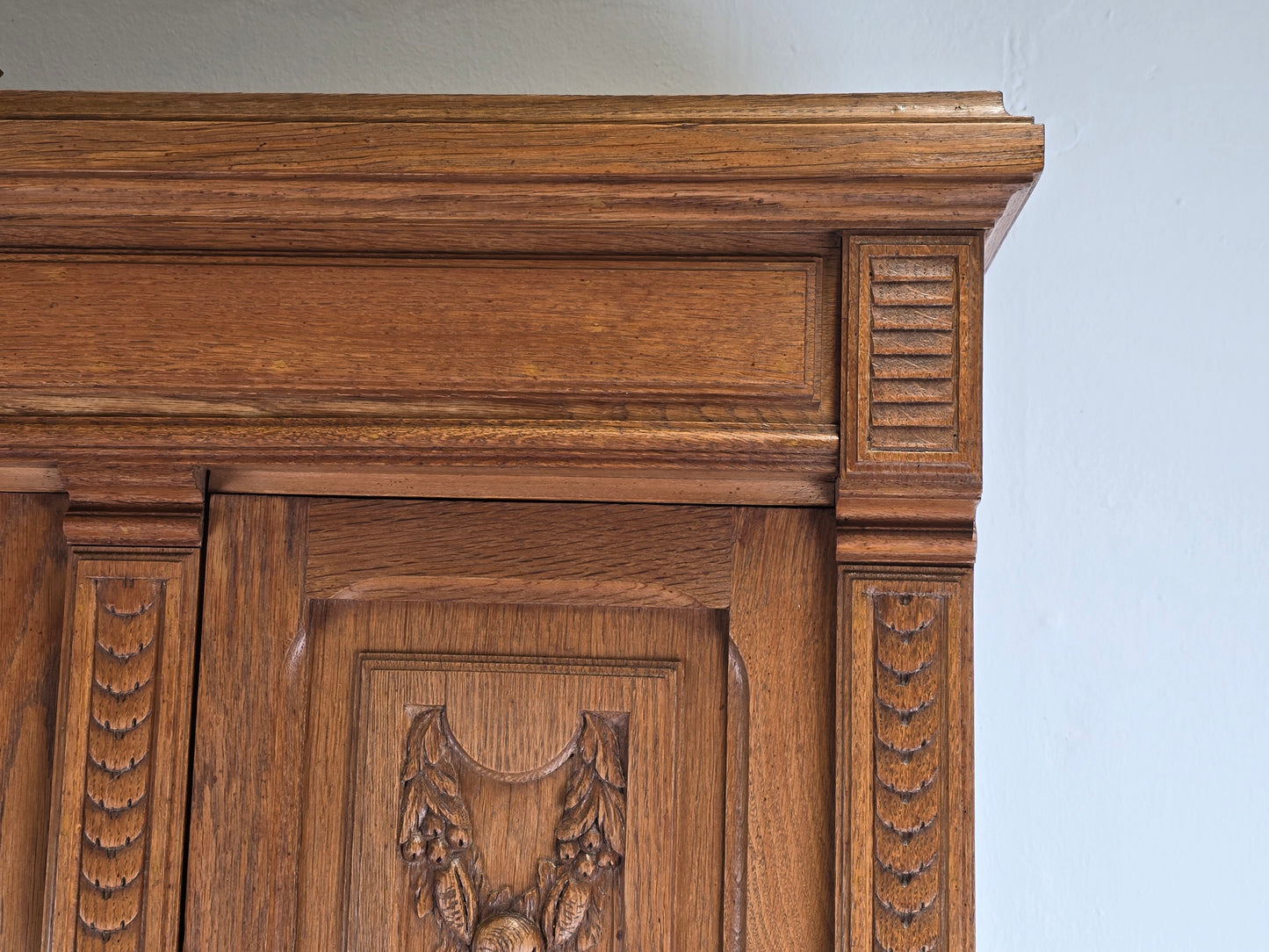 ANTIKES BÜFFET schrank buffet holz eiche vitrinenschrank küchen geschier