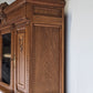 ANTIKES BÜFFET schrank buffet holz eiche vitrinenschrank küchen geschier
