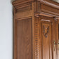 ANTIKES BÜFFET schrank buffet holz eiche vitrinenschrank küchen geschier