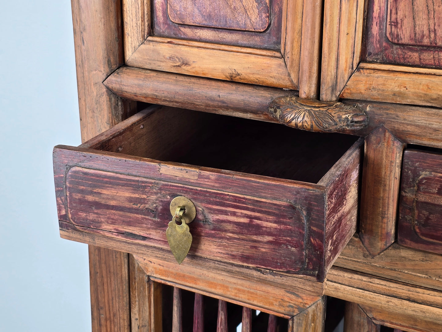 ANTIK CHINESISCH SCHRANK küchenschrank holz büffet kleiderschrank