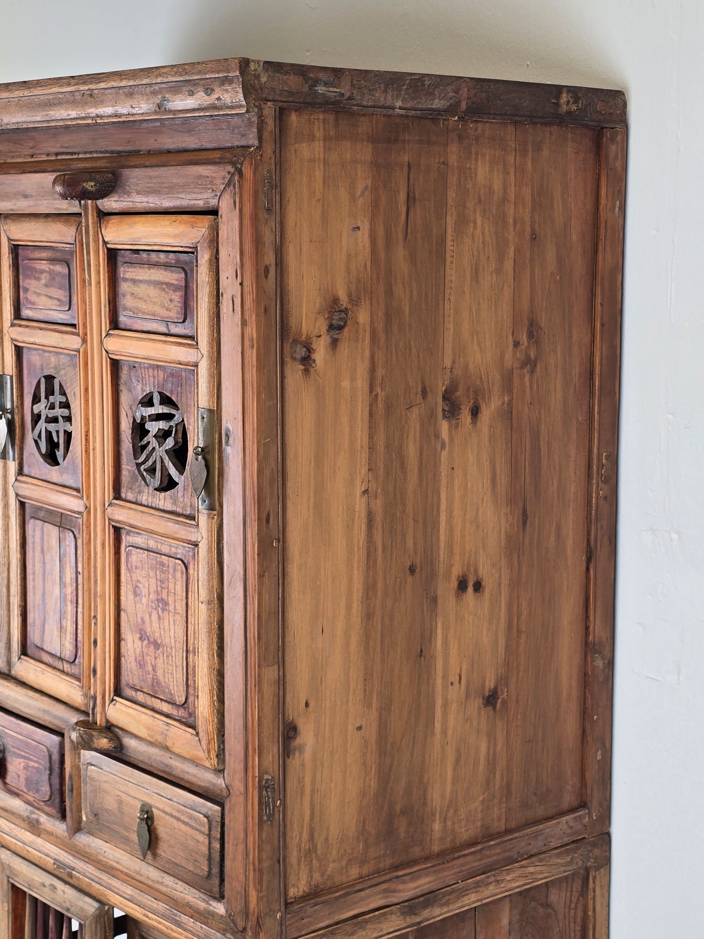 ANTIK CHINESISCH SCHRANK küchenschrank holz büffet kleiderschrank
