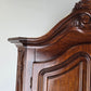 VINTAGE KLEIDERSCHRANK schrank holz antik hochzeitsschrank dunkelbraun