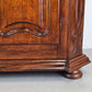 VINTAGE KLEIDERSCHRANK schrank holz antik hochzeitsschrank dunkelbraun