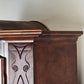 VINTAGE KLEIDERSCHRANK schrank holz antik hochzeitsschrank dunkelbraun