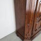 VINTAGE KLEIDERSCHRANK schrank holz antik hochzeitsschrank dunkelbraun