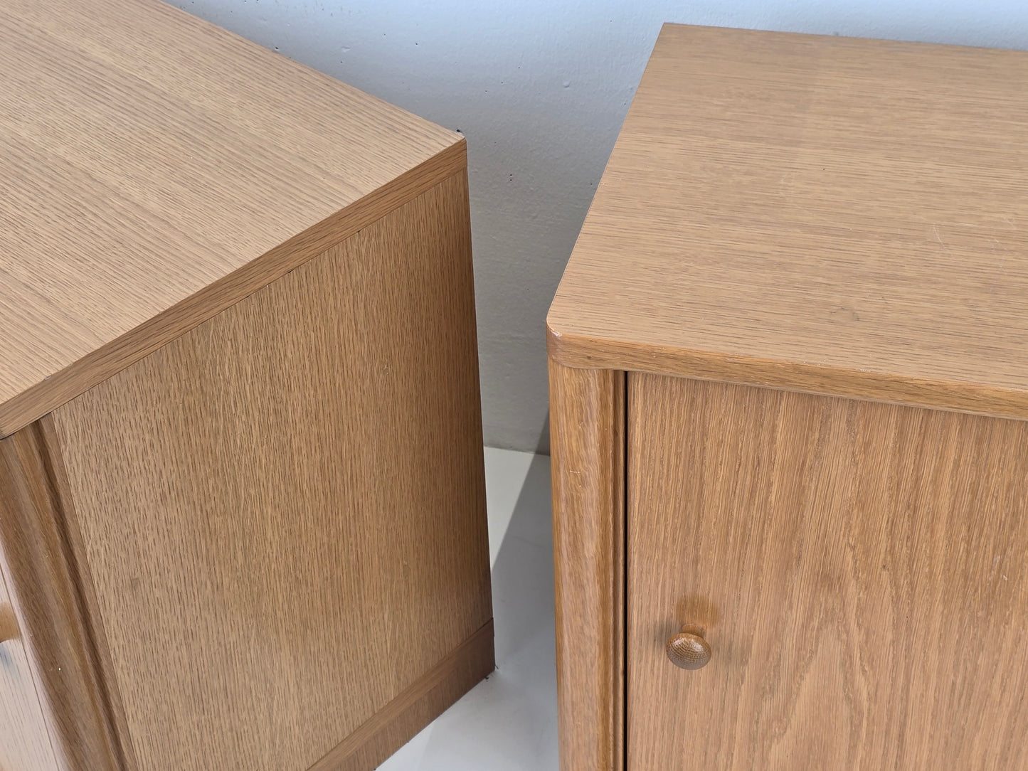 VINTAGE NACHTTISCH tisch schlafzimmer kommode eiche holz bett kasten
