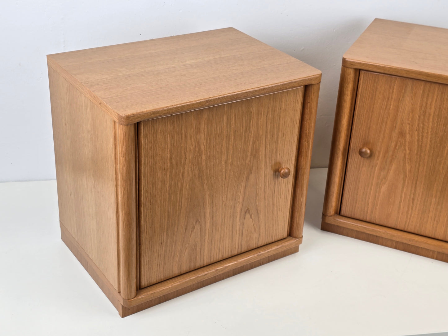 VINTAGE NACHTTISCH tisch schlafzimmer kommode eiche holz bett kasten