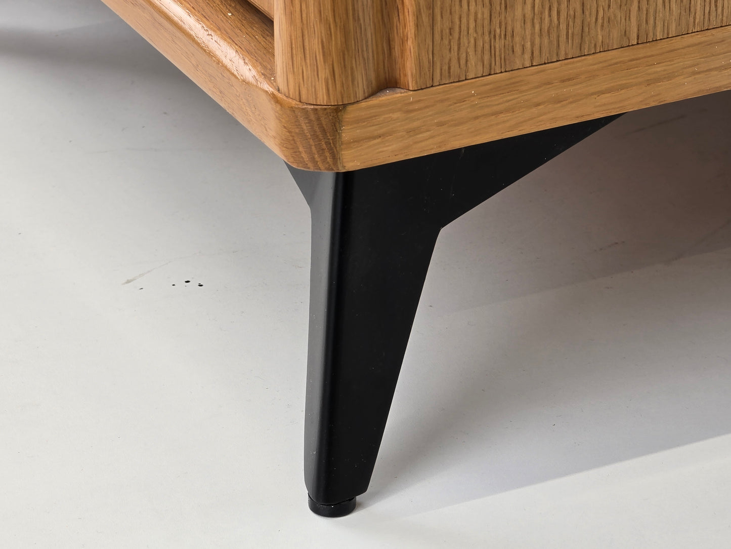 VINTAGE NACHTTISCH tisch schlafzimmer kommode eiche holz bett kasten
