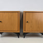 VINTAGE NACHTTISCH tisch schlafzimmer kommode eiche holz bett kasten