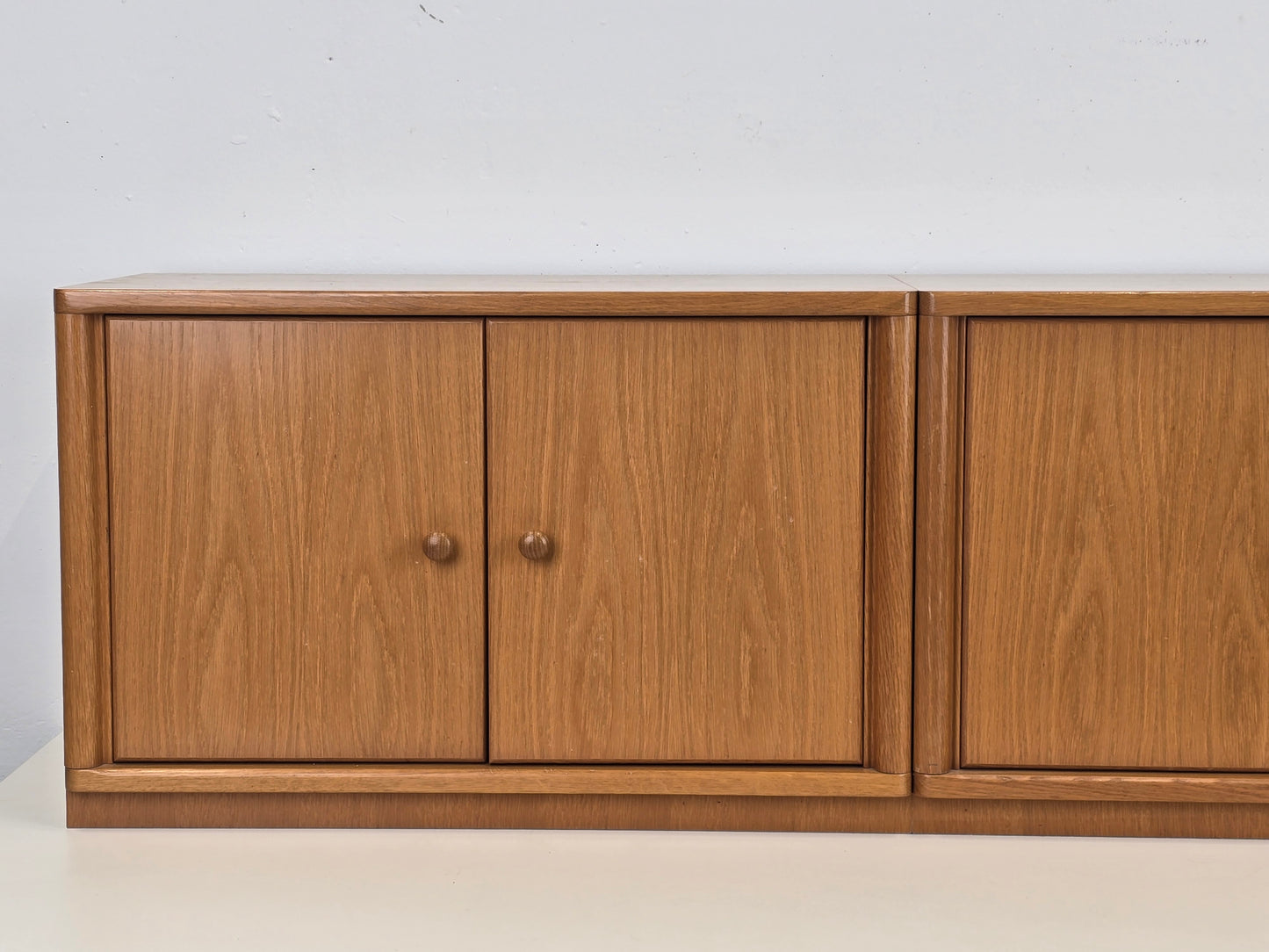 VINTAGE TV LOWBOARD eiche holz kommode sideboard wohnzimmer