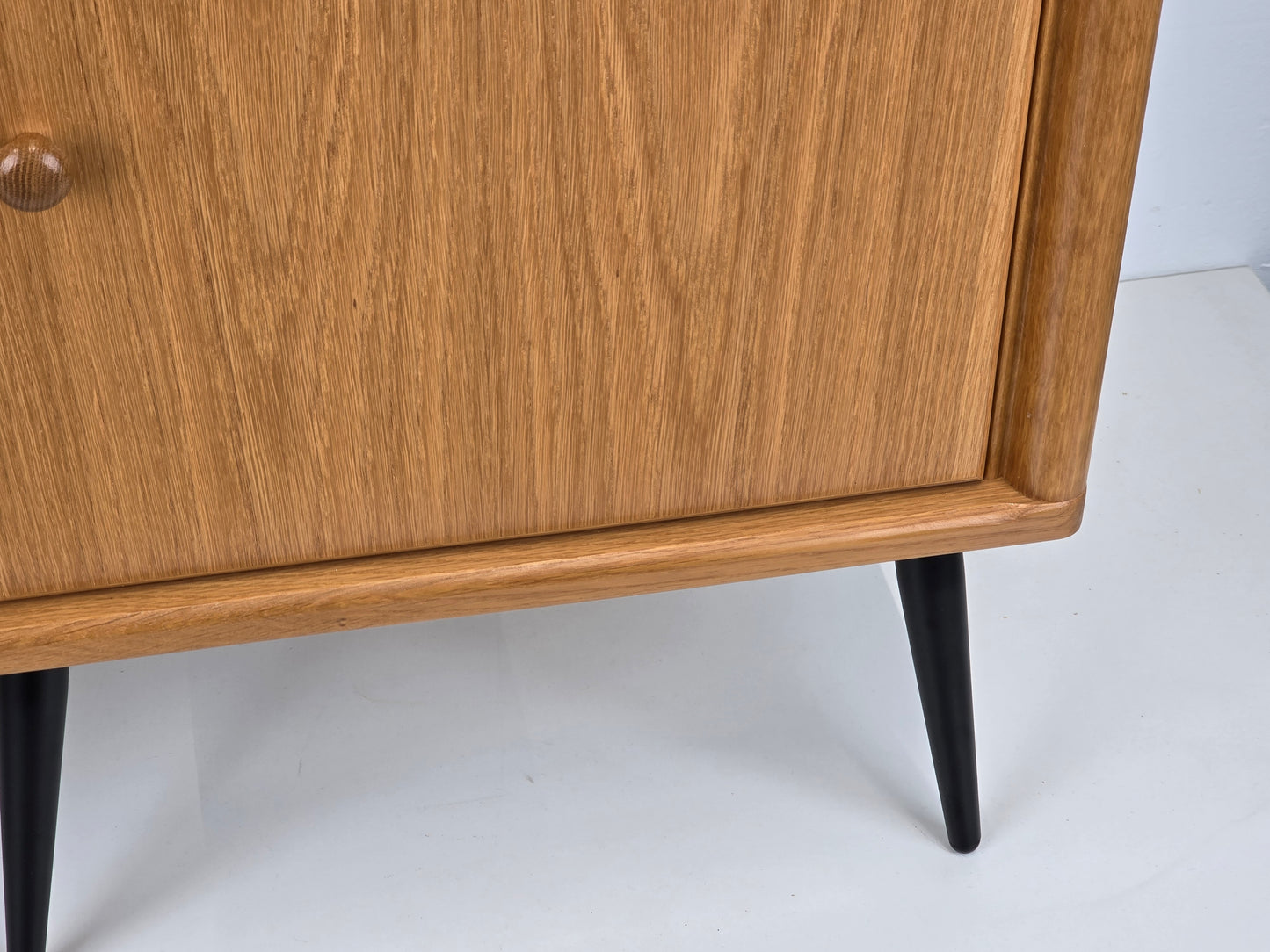 VINTAGE NACHTTISCH tisch schlafzimmer kommode eiche holz bett kasten