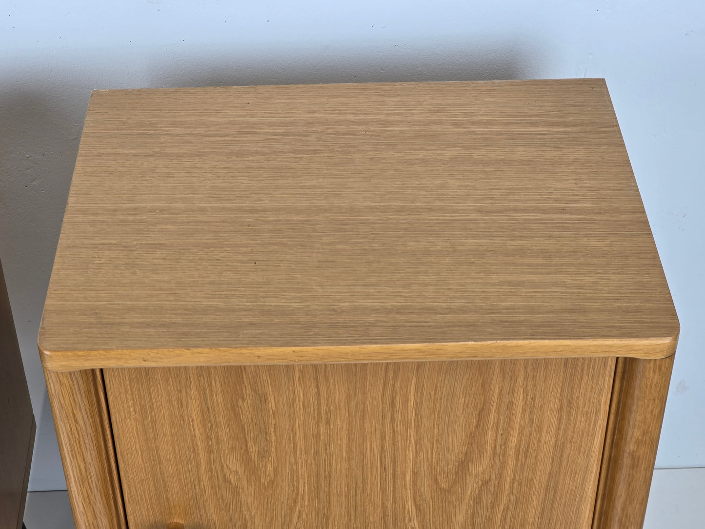 VINTAGE NACHTTISCH tisch schlafzimmer kommode eiche holz bett kasten