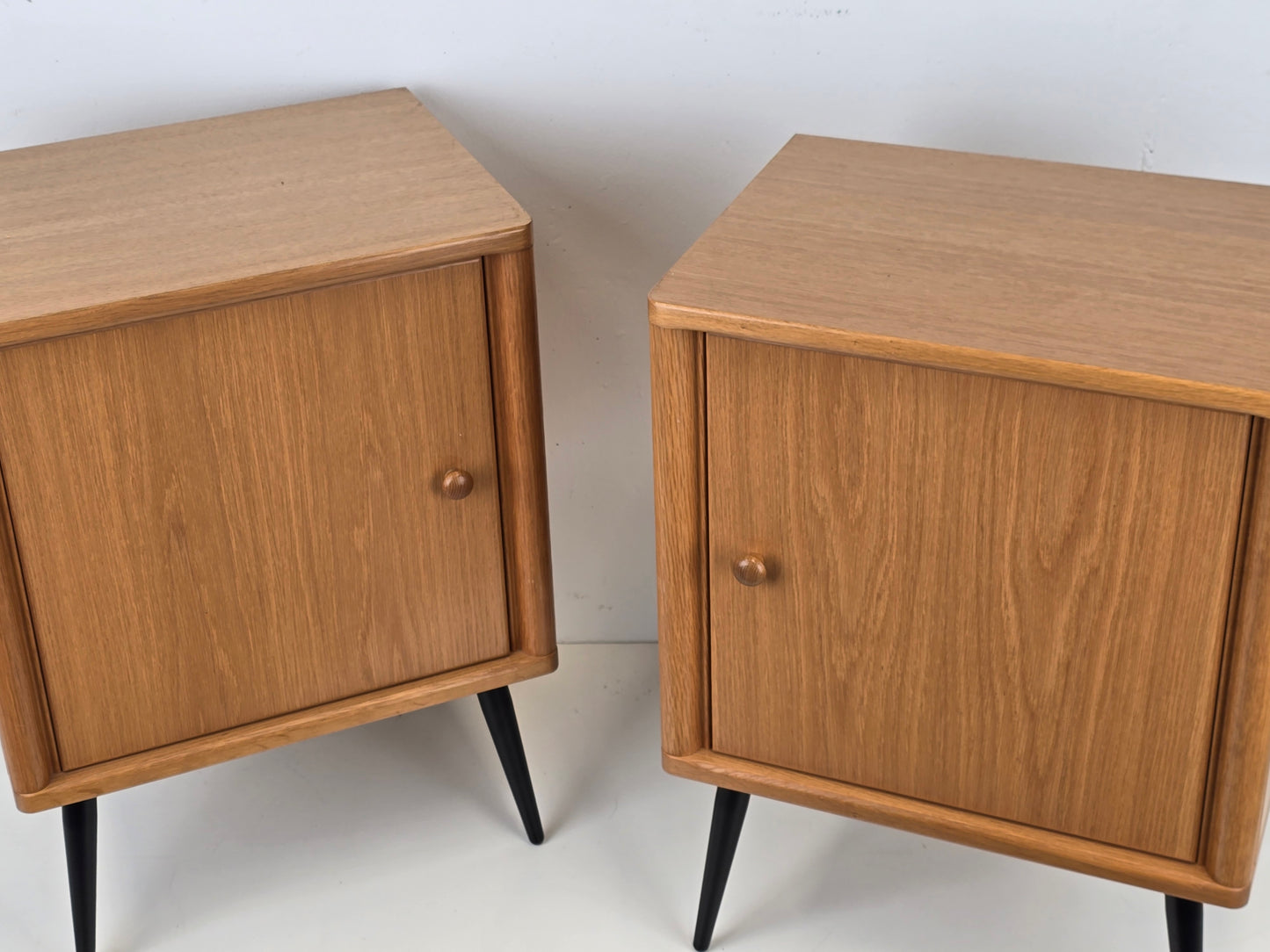 VINTAGE NACHTTISCH tisch schlafzimmer kommode eiche holz bett kasten