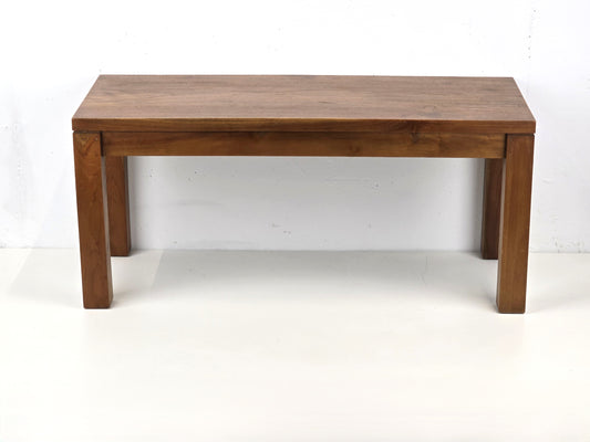 KOLONIE MÖBEL SITZBANK nussbaum holz massiv bank stuhl hocker tisch couchtisch