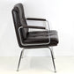 EGON EIERMANN SESSEL leder 1960er vintage stuhl tv chef Wilde + Spieth alu