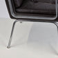 EGON EIERMANN SESSEL leder 1960er vintage stuhl tv chef Wilde + Spieth alu