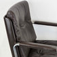 EGON EIERMANN SESSEL leder 1960er vintage stuhl tv chef Wilde + Spieth alu