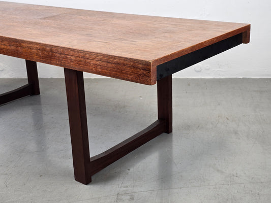VINTAGE TEAK COUCHTISCH holz mid century coffeetable tisch wohnzimmer