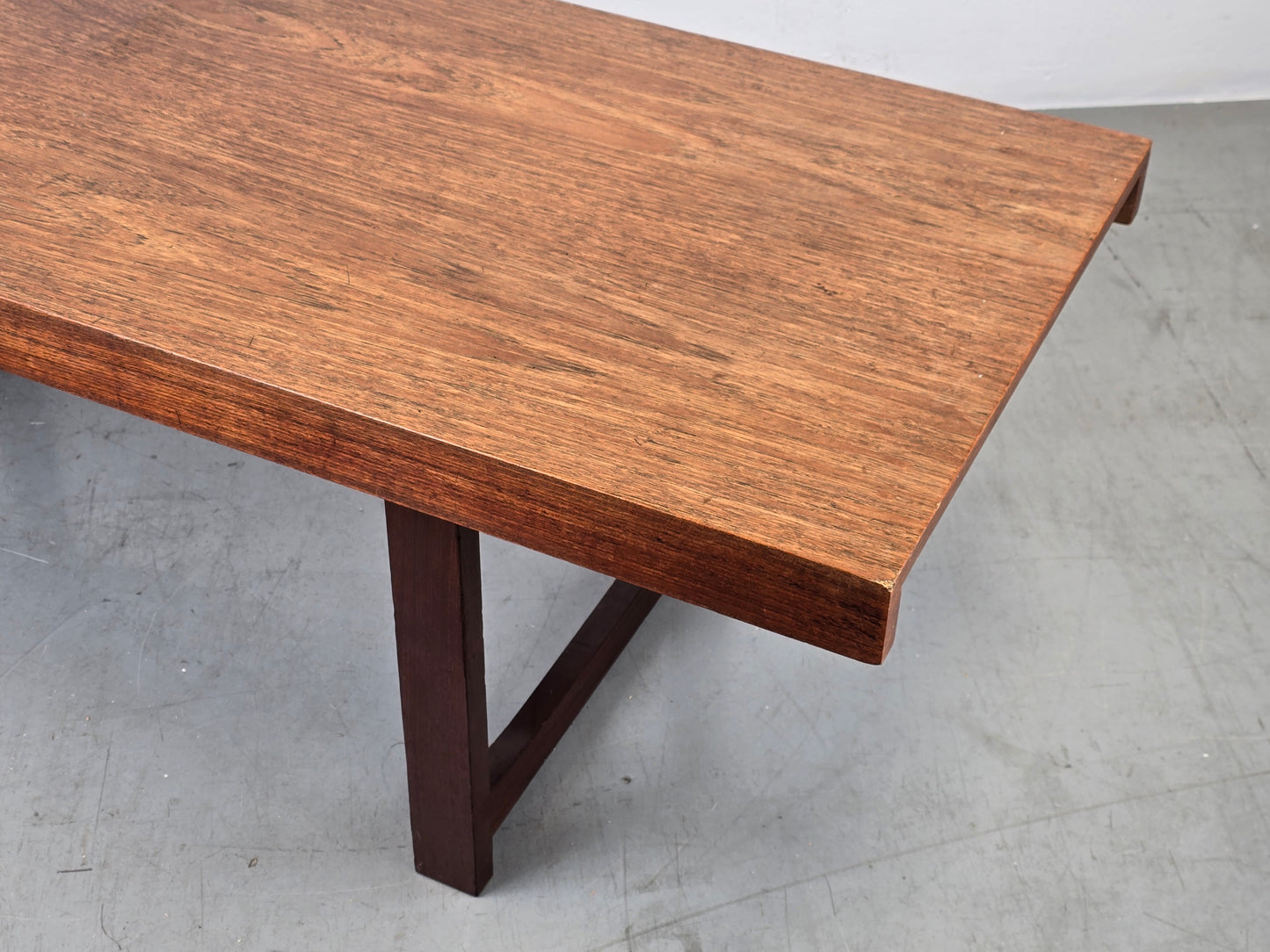 VINTAGE TEAK COUCHTISCH holz mid century coffeetable tisch wohnzimmer