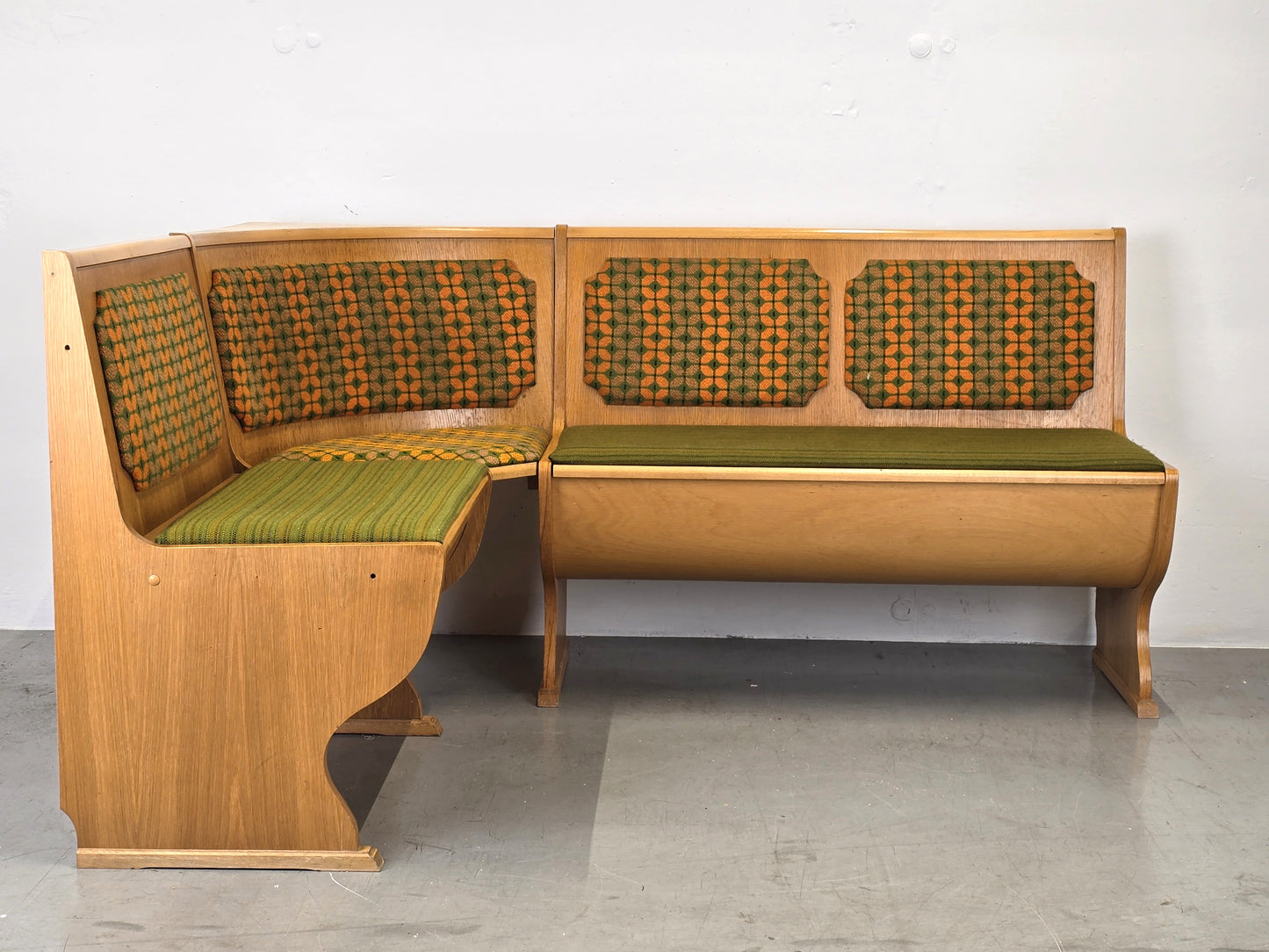 VINTAGE ECKBANK sitzbank esstisch stuhl bank retro 60s esszimmer küche