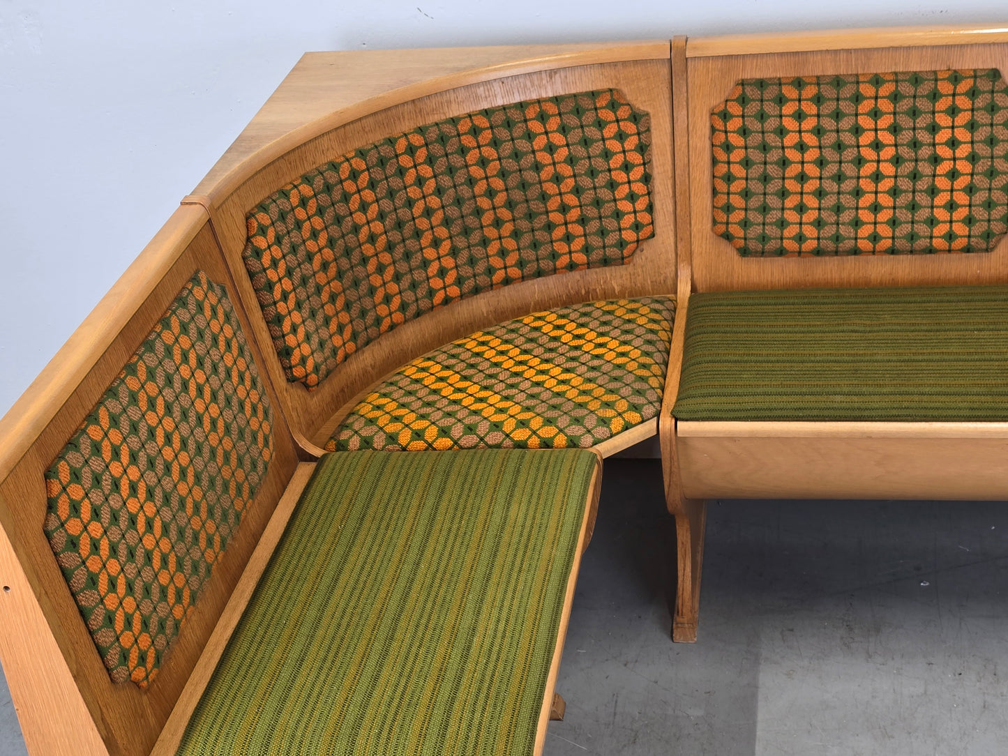 VINTAGE ECKBANK sitzbank esstisch stuhl bank retro 60s esszimmer küche