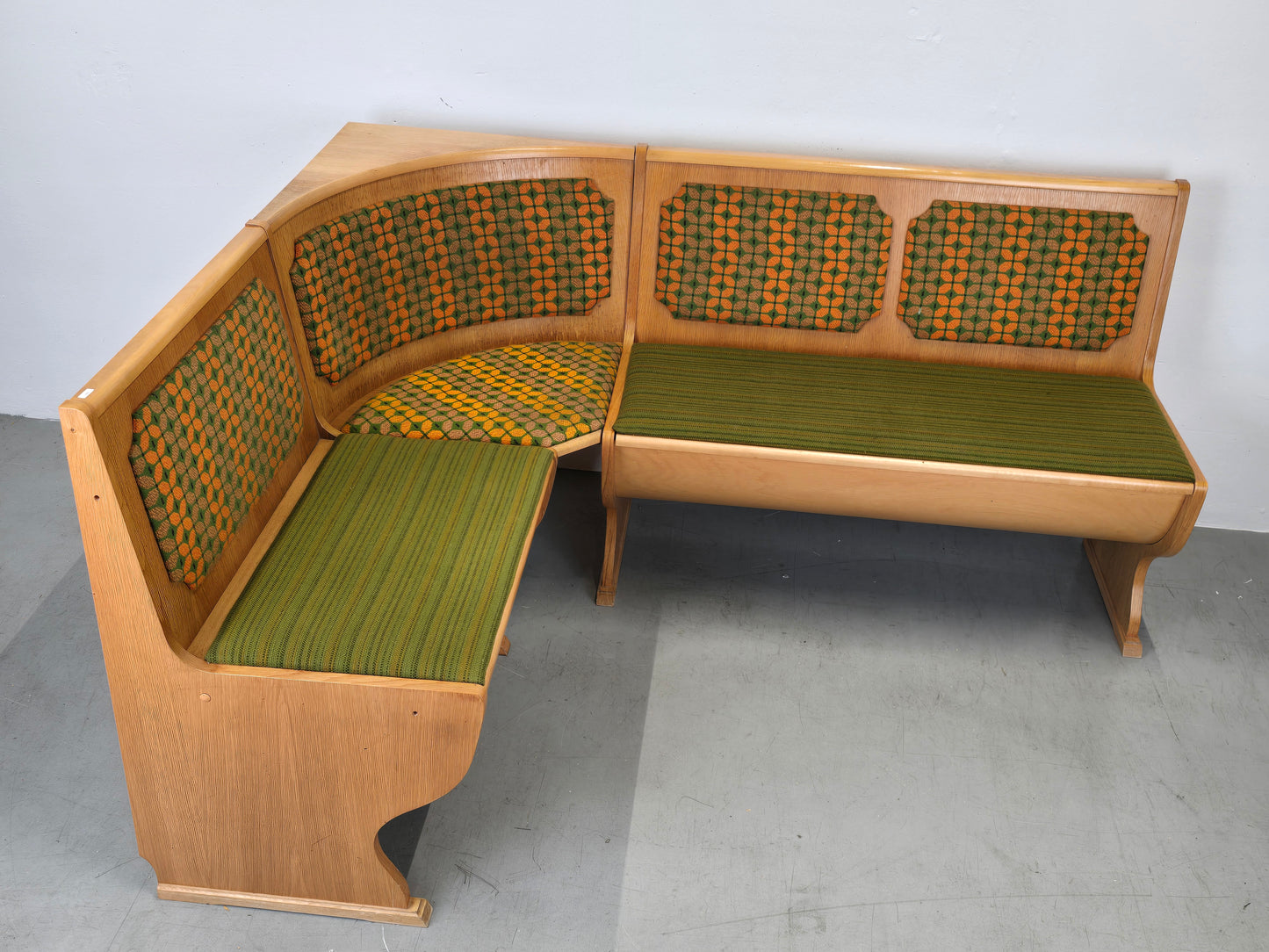 VINTAGE ECKBANK sitzbank esstisch stuhl bank retro 60s esszimmer küche