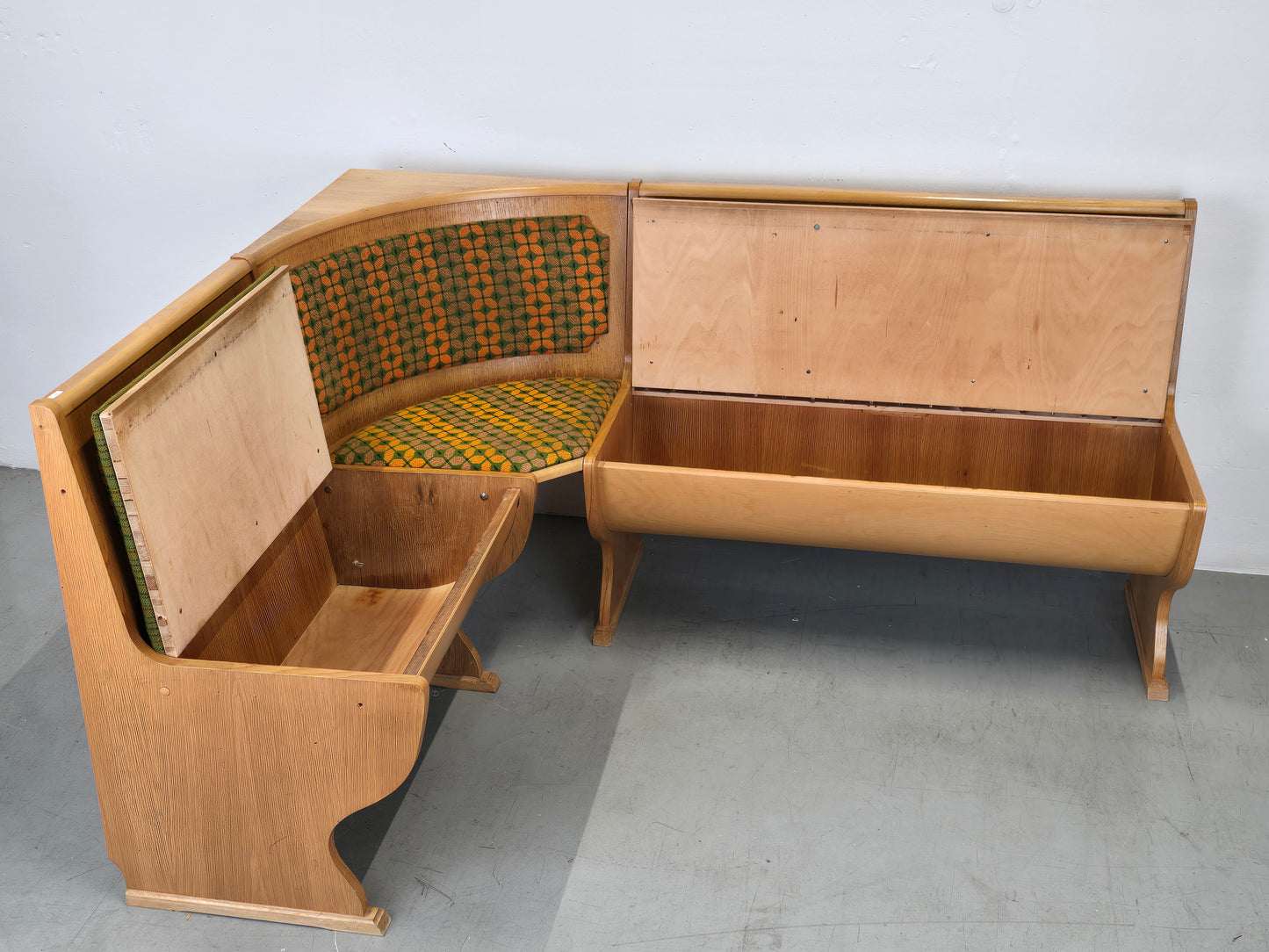 VINTAGE ECKBANK sitzbank esstisch stuhl bank retro 60s esszimmer küche