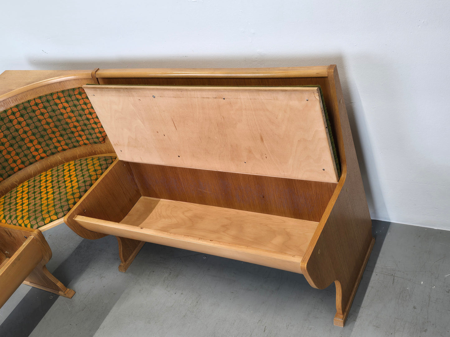 VINTAGE ECKBANK sitzbank esstisch stuhl bank retro 60s esszimmer küche