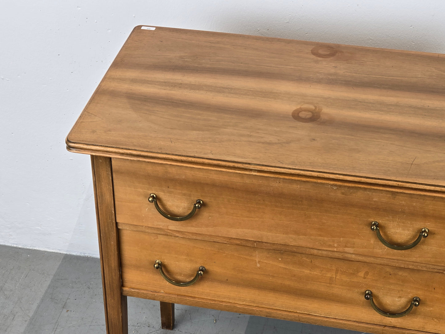 VINTAGE ABLAGE flur kommode nussbaum nachttisch 50er 60er holz