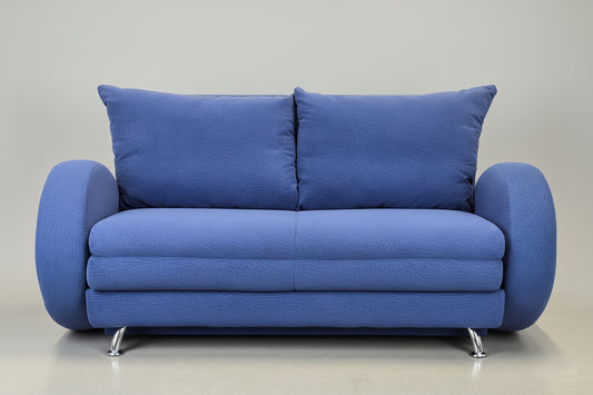 BRETZ POPEYE SCHLAFSOFA royal blau sofa couch 2sitzer designer