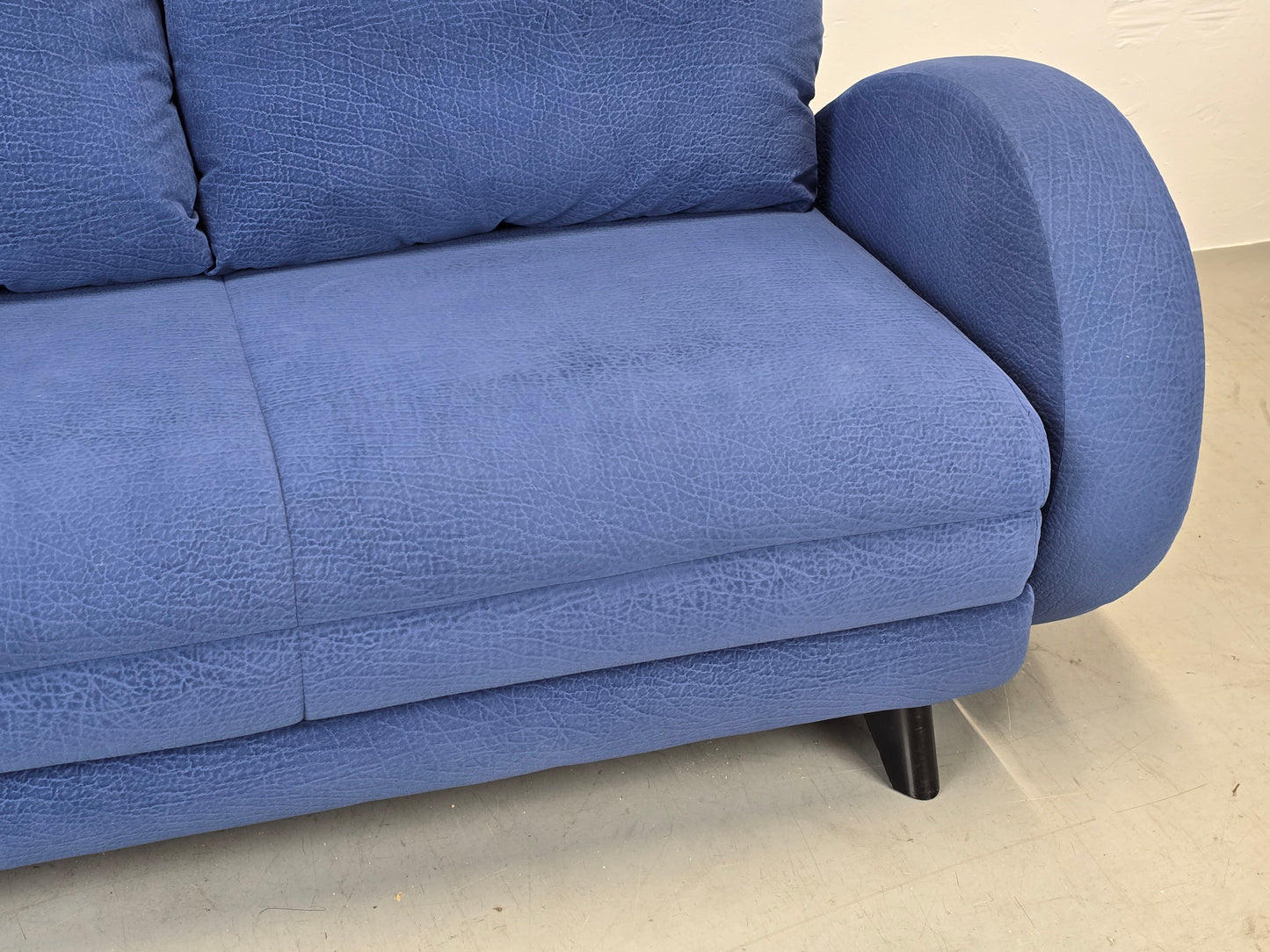 BRETZ POPEYE SCHLAFSOFA royal blau sofa couch 2sitzer designer