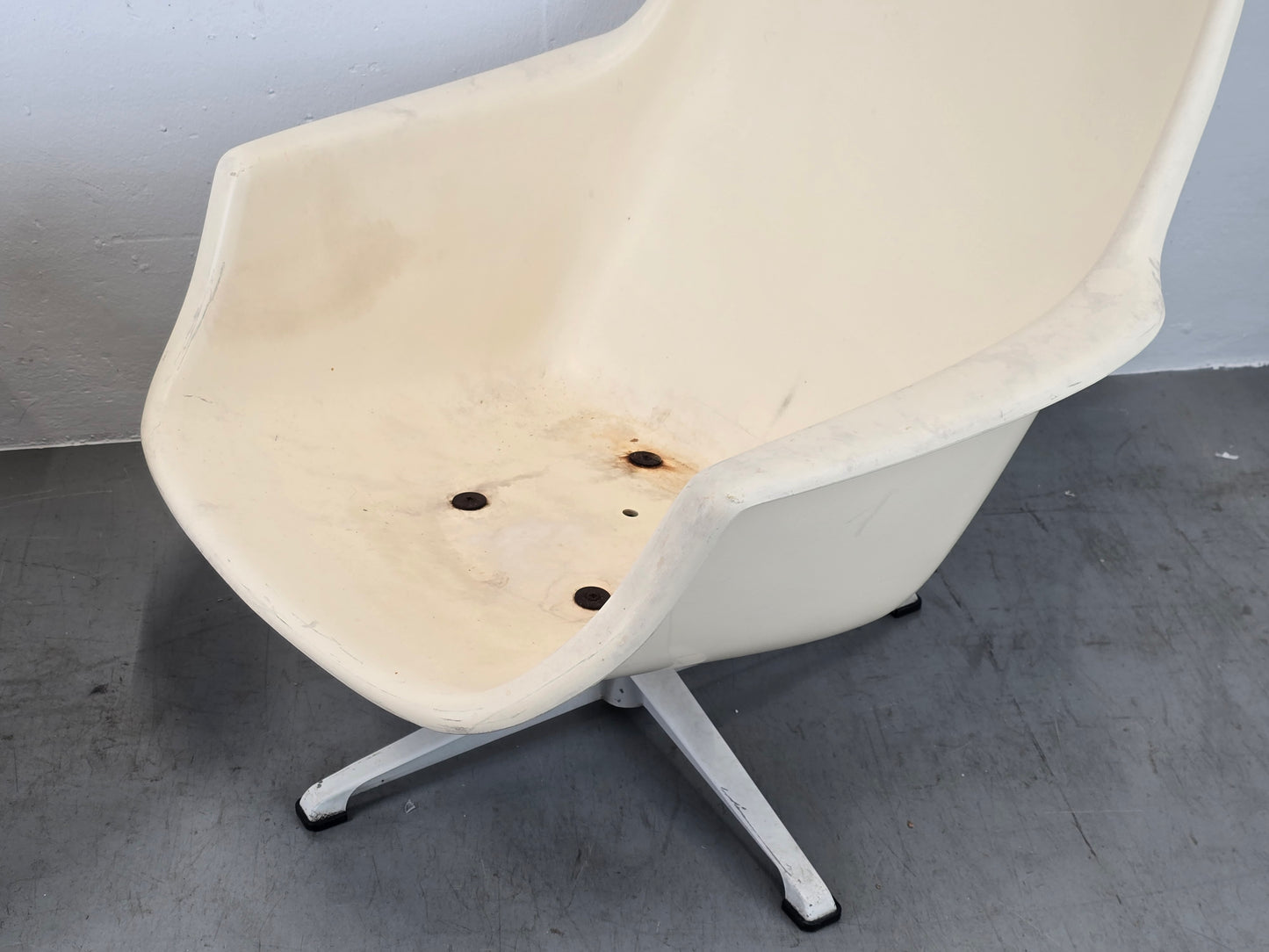 VINTAGE SESSEL kunststoff space age designer retro  60s tv stuhl mid century