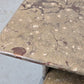 1980ER FOSSILIEN TISCH vintage couchtisch marmor stein wohnzimmer coffeetable