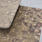 1980ER FOSSILIEN TISCH vintage couchtisch marmor stein wohnzimmer coffeetable