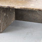 1980ER FOSSILIEN TISCH vintage couchtisch marmor stein wohnzimmer coffeetable