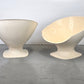 RAPHAEL RAFFAL SESSEL space age vintgae stuhl schale kunststoff 60s tulip