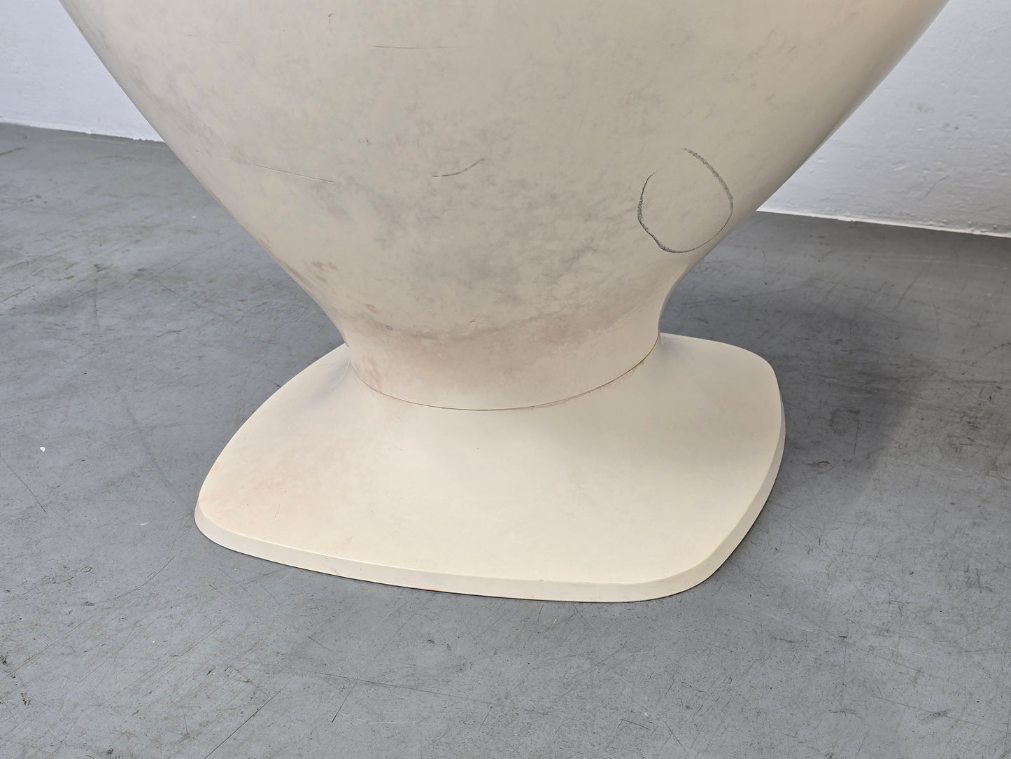 RAPHAEL RAFFAL SESSEL space age vintgae stuhl schale kunststoff 60s tulip