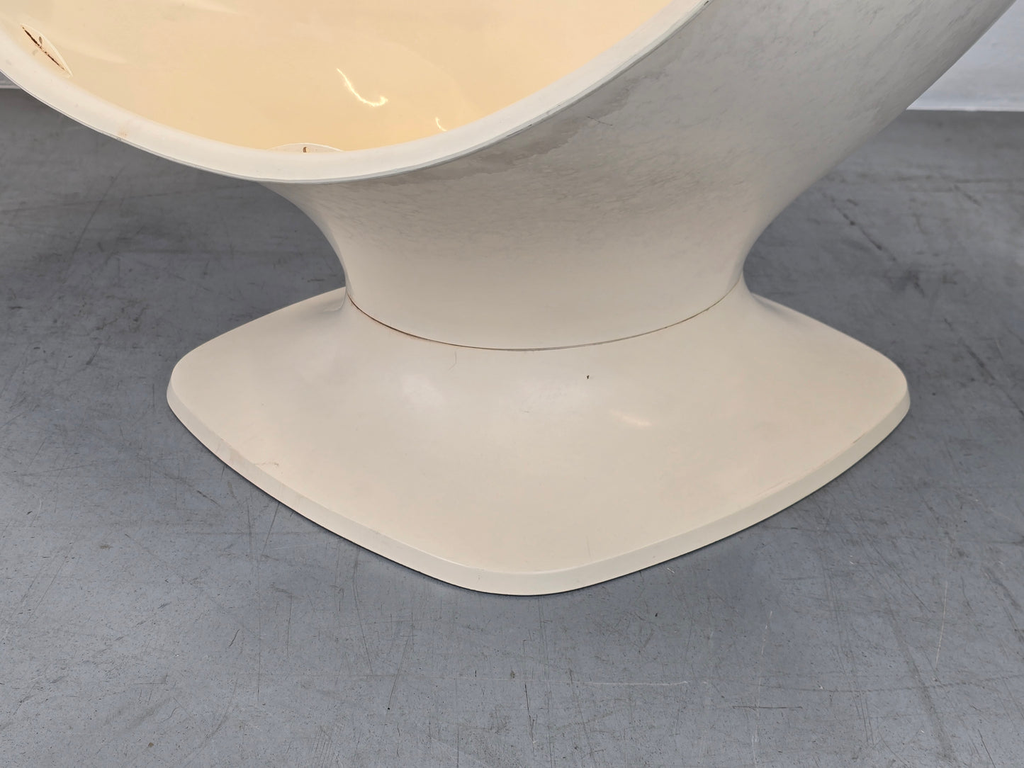 RAPHAEL RAFFAL SESSEL space age vintgae stuhl schale kunststoff 60s tulip